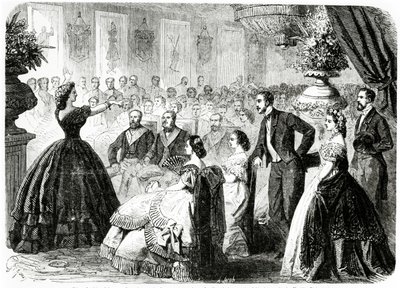 Wohltätigkeitsfest in der Freimaurerloge der beharrlichen Freundschaft, Grand Orient von Frankreich, Paris, 1862 von Charles Yriarte